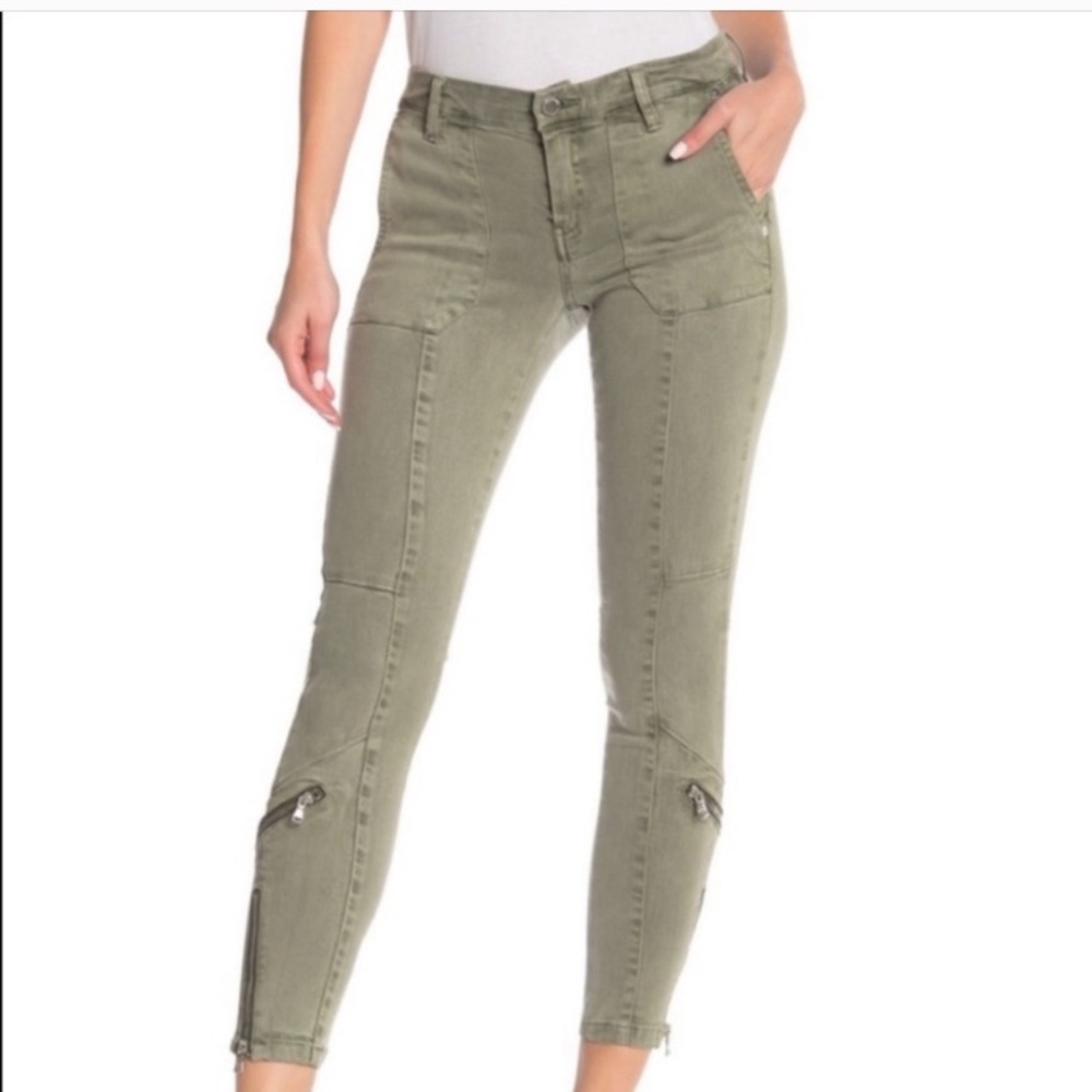 Blank NYC zip moto jeans